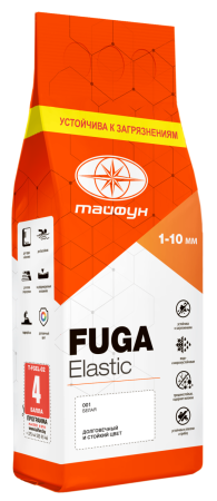 Изображение: фуга, "тайфун elastic" серо-коричневая №212.(2кг) в Минске