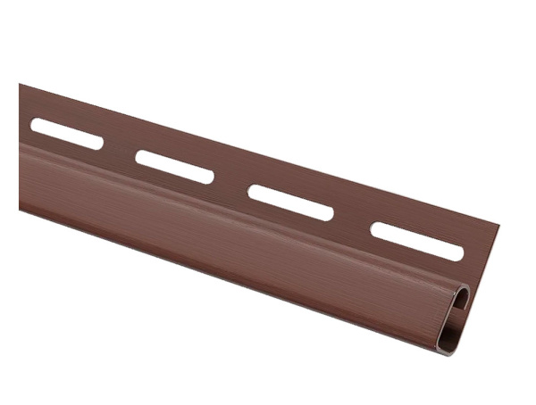 Профиль финишный ТН ОПТИМА, каштан, 3м в Минске - изображение Изображение: профиль финишный тн оптима, каштан, 3м в Минске