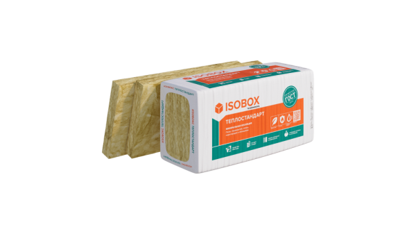 Изображение: изобокс 40 р теплостандарт 1200х610х100мм 6 листов (4,392м2/ 0,43920 м3 в пачке) в Минске