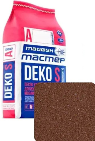 Изображение: песок кварцевый кирпичный а3  "тайфун мастер" deko s (мешок 5,4кг) в Минске