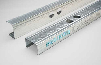 Профиль для гипсокартона Knauf ПС 75х50х0,6мм, 3м  в Минске - картинка Картинка: профиль для гипсокартона knauf пс 75х50х0,6мм, 3м  в Минске