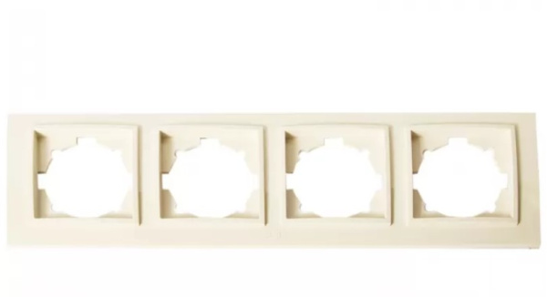 Рамка Zena 4-я кремовый, т.м. El-bi в Минске - изображение Изображение: рамка zena 4-я кремовый, т.м. el-bi в Минске
