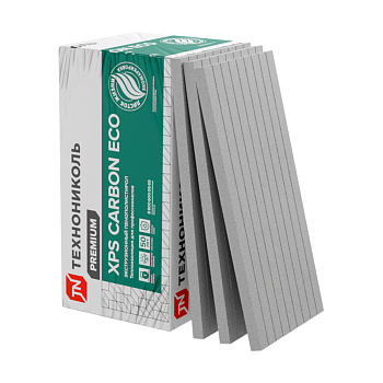 Картинка: плита  xps технониколь carbon eco fas/2 s/2  1180х580х30-l (13листов 0,266916 м3) в Минске