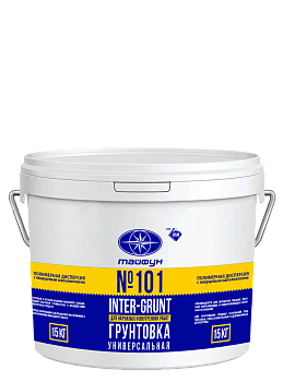 Картинка: тайфун-мастер № 101 грунтовка  "inter-grunt" 15кг в Минске
