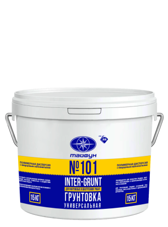 Тайфун-Мастер № 101 грунтовка  "INTER-GRUNT" 15кг в Минске - изображение Изображение: тайфун-мастер № 101 грунтовка  "inter-grunt" 15кг в Минске