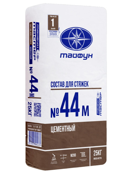 Изображение: стяжка тайфун-мастер № 44м (25кг) в Минске