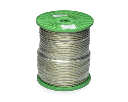 Трос для растяжки в оплетке ПВХ ПР-6,0 МОНТАЖ  Трос для растяжки в оплетке ПВХ ПР-6,0 МОНТАЖ