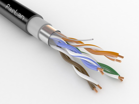 Кабель ParLan F/UTP Cat 5e 4x2x0,52 PVC/PE (бухта 305м) т.м. Paritet в Минске - изображение Изображение: кабель parlan f/utp cat 5e 4x2x0,52 pvc/pe (бухта 305м) т.м. paritet в Минске