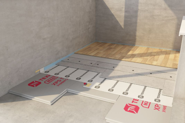 Изображение: экструзионный пенополистирол техноплекс 1200х600х20  в Минске