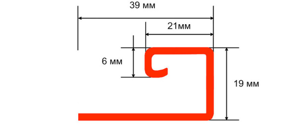 J профиль ТН ОПТИМА, жасмин, 3м  в Минске - изображение Изображение: j профиль тн оптима, жасмин, 3м  в Минске