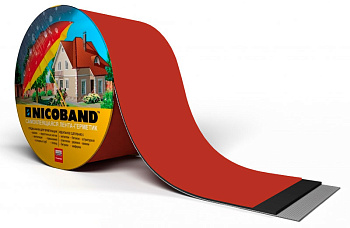 Картинка: лента герметизирующая  10смх3м самоклеящаяся nicoband (красная) в Минске