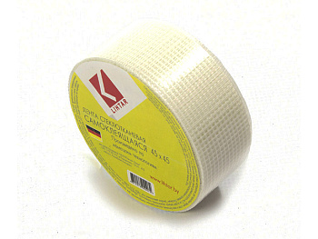 Лента  45ммх45м стеклотканевая самоклеющаяся  в Минске - картинка Картинка: лента  45ммх45м стеклотканевая самоклеющаяся  в Минске
