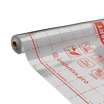 Картинка: пленка строительная пароизоляционная отражающая ондутис smart termo (рулон 30м2) плотность 70 г/м2 в Минске