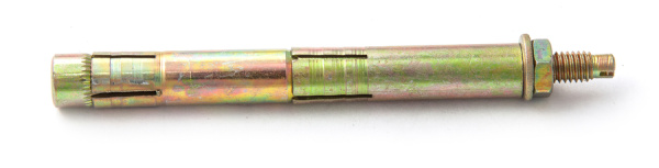 Болт анкерный 12х120мм с гайкой, двухраспорный (с этик.1шт)  Болт анкерный 12х120мм с гайкой, двухраспорный (с этик.1шт)