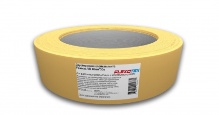 Лента двухсторонняя клейкая для соединения кровельных пленок ECOTEX 48мм*30м в Минске - изображение Изображение: лента двухсторонняя клейкая для соединения кровельных пленок ecotex 48мм*30м в Минске