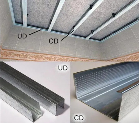 Профиль для гипсокартона UD 28х27х0,6мм, 3м  в Минске - изображение Изображение: профиль для гипсокартона ud 28х27х0,6мм, 3м  в Минске