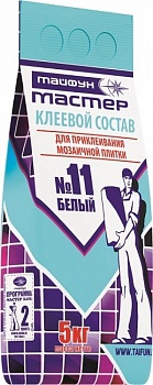 Состав клеевой Тайфун-Мастер № 11 белый повышенной фиксации (5кг) в Минске - картинка Картинка: состав клеевой тайфун-мастер № 11 белый повышенной фиксации (5кг) в Минске