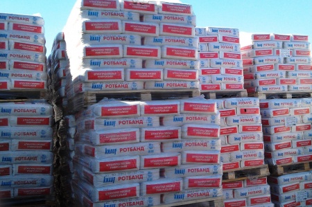 Изображение: штукатурка защ.отд. серая  вм  гипсовая 1сс 1,25 "кнауф-ротбанд "  30кг (1пд/40шт)  рб в Минске