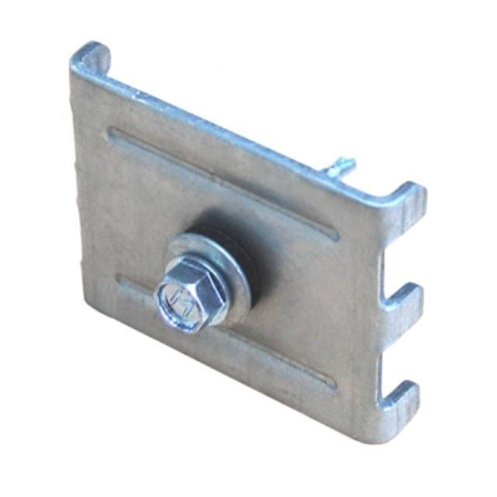 Комплект крепежа (Саморез 5,5х32, скоба 40х40, пластиковый вкладыш) цинк в Минске - изображение Изображение: комплект крепежа (саморез 5,5х32, скоба 40х40, пластиковый вкладыш) цинк в Минске