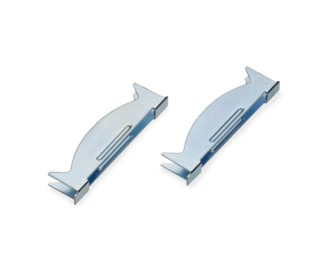 Планка завёртки врезной, цинк (пакет/2шт) Планка завёртки врезной, цинк (пакет/2шт)