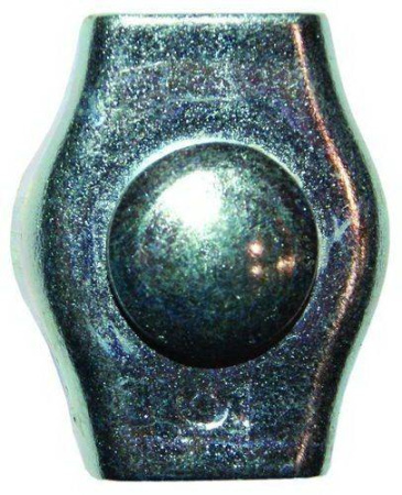 Зажим для стальных канатов 5мм, одинарный оцинк (упак 2шт)   т.м.ЕКТ Зажим для стальных канатов 5мм, одинарный оцинк (упак 2шт)   т.м.ЕКТ