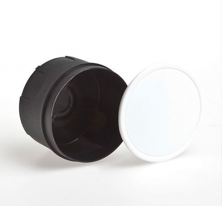 Коробка расп для с/п d=70 мм, h=40 мм (плоская кр) (упак.168шт)   т.м.Кабельмаркет в Минске - изображение Изображение: коробка расп для с/п d=70 мм, h=40 мм (плоская кр) (упак.168шт)   т.м.кабельмаркет в Минске