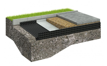 Мембрана профилированная Planter standart 2х20м ( 1рул 40м2) в Минске - изображение Изображение: мембрана профилированная planter standart 2х20м ( 1рул 40м2) в Минске