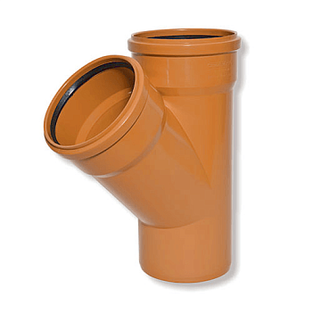 Тройник канализационный наруж. ПП 110х110х67° ARMAKAN в Минске - картинка Картинка: тройник канализационный наруж. пп 110х110х67° armakan в Минске