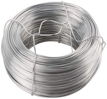 Проволока стальная оцинкованная д.1,0мм т/о М5 (мотки/5кг) (815м) в Минске - изображение Изображение: проволока стальная оцинкованная д.1,0мм т/о м5 (мотки/5кг) (815м) в Минске