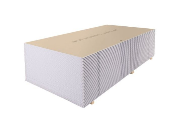 Гипсокартон обычный ГСП А  12,5x1200x2500  в Минске - изображение Изображение: гипсокартон обычный гсп а  12,5x1200x2500  в Минске