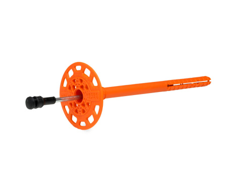 Изображение: дюбель тарельчатый 10х140 со стальным гвоздем с термоголовкой dti-10 (упак/300шт) в Минске