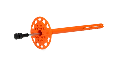 Держатель теплоизоляции 10х90 со стальным гвоздем с термоголовкой DTI-10 (упак/450шт) в Минске - изображение Изображение: держатель теплоизоляции 10х90 со стальным гвоздем с термоголовкой dti-10 (упак/450шт) в Минске