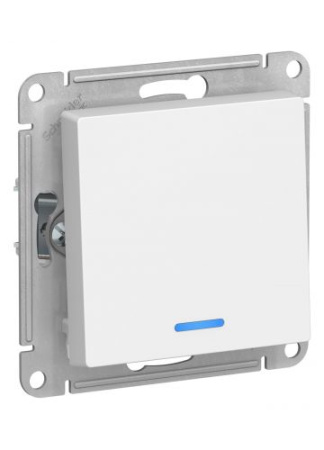 Изображение: выключатель atlasdesign atn000113 с/подсв., (белый) т.м.schneider electric в Минске