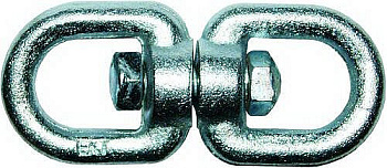 Вертлюг (кольцо-кольцо) М6 (с этик./1шт)  Вертлюг (кольцо-кольцо) М6 (с этик./1шт)