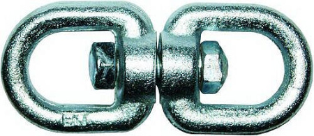 Вертлюг (кольцо-кольцо) М6 (с этик./1шт)  Вертлюг (кольцо-кольцо) М6 (с этик./1шт)