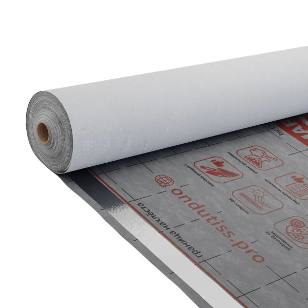Изображение: мембрана строительная супердиффузионная ондутис smart am (рулон 70м2), плотность 100 г/м2 в Минске