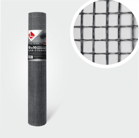 Стеклосетка для СТЯЖКИ 10х10; 1х30м в Минске - изображение Изображение: стеклосетка для стяжки 10х10; 1х30м в Минске