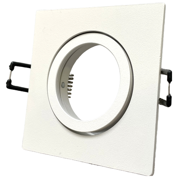 Светильник встраиваемый поворотный под лампу GU5.3, алюминий, квадрат, белый, IP20, TrueEnergy    в Минске - изображение Изображение: светильник встраиваемый поворотный под лампу gu5.3, алюминий, квадрат, белый, ip20, trueenergy    в Минске